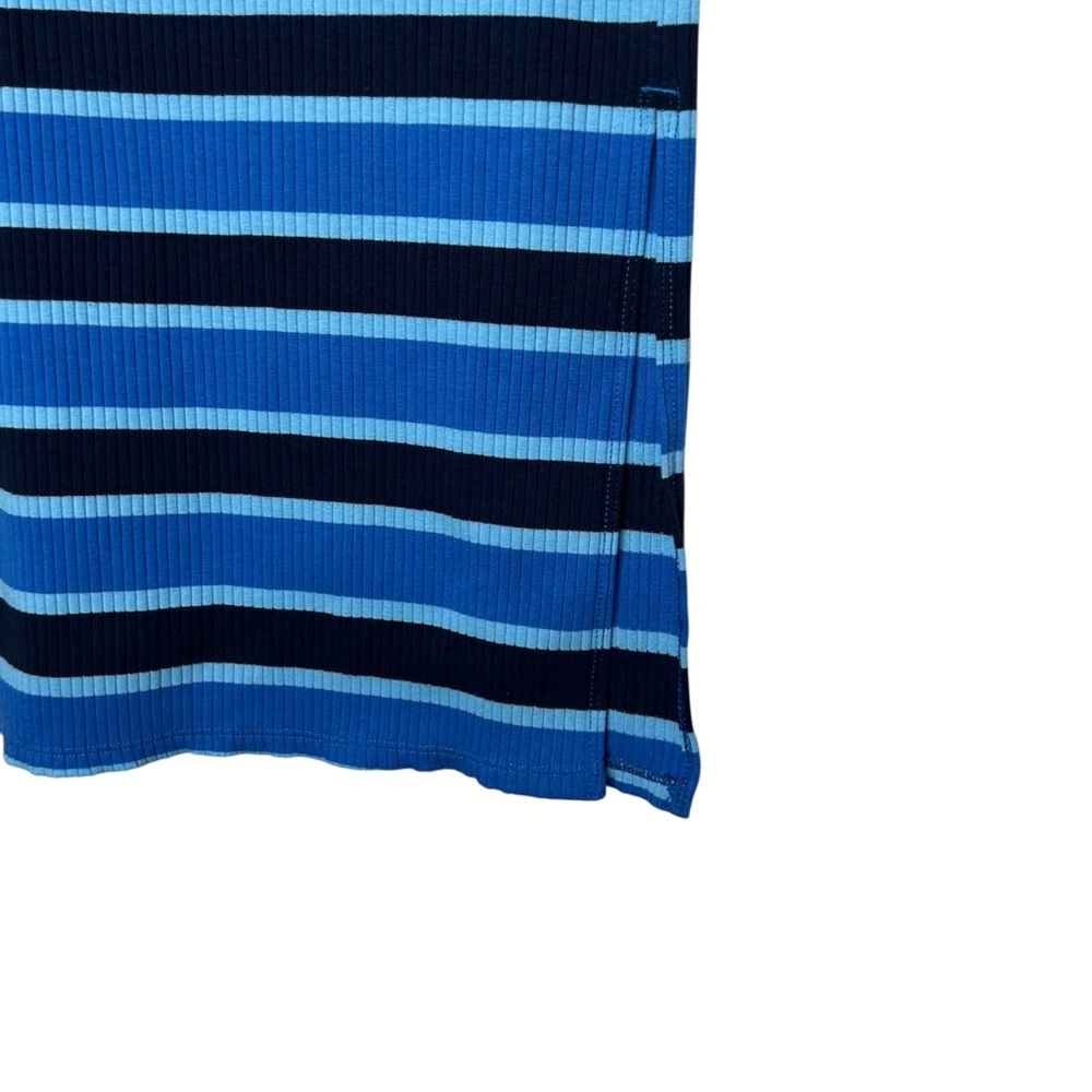Aerie Ribbed Striped Pull on Midi Skirt - Small - Picture 6 of 12